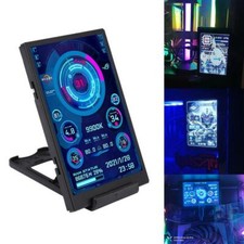 HD LED Display Board For Pc Case Computer Performance Monitor Screen Cpu Gpu Ram PC Cases price