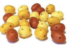 8 pcs clay handmade Dollhouse Miniature Food Mini Potatoes Vegetables Fruit lot Vegetables price