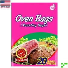 20 pc BPA FREE Cooking Roasting Oven Bags - For Meats, Chicken, Fish, Vegetables Vegetables price
