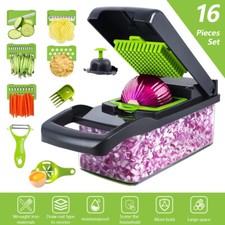 16-In-1 Vegetable Fruit Kitchen Chopper Cutter Food Onion Veggie Dicer Slicer Vegetables price