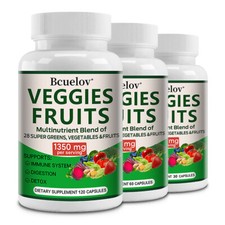 Fruits and Veggies Supplement Balance of Daily Nature Fruits & Vegetables 30-120 Vegetables price