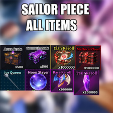SAILOR PIECE | ALL ITEMS, MATERIALS,WEAPONS,FRUITS,POWERS| FAST | CHEAP Fruits price