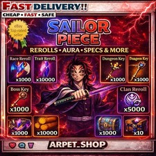 SAILOR PIECE ROBLOX | ALL ITEMS, MATERIALS,WEAPONS,FRUITS,POWERS | FAST Fruits price