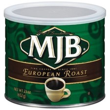 MJB European Ground Coffee Dark Roast 23 Ounce Can Coffee price