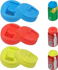 6-Pack Leakproof Soda Can Lids - Reusable Splash Cap for Carbonated Drinks Carbonated Drinks price
