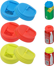 6-Pack Leakproof Soda Can Lids - Reusable Splash Cap for Carbonated Drinks Carbonated Drinks price