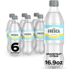 Fresca Citrus Soda Pop Bottles, 16.9 fl oz, 6 Pack Carbonated Drinks price