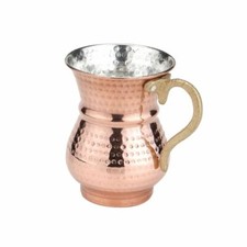 Turkish Tinned Copper Ayran Yogurt Drink Glass Mug Stoup Ayran price