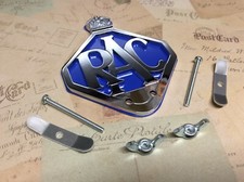 RAC-CAR-BADGE-BAR-BADGE-CHROME-PLATE-BLUE-BACKING 21 Badge price