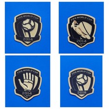 2014 2018 2022 Golden Boot Ball Glove Player Size Soccer Shirt Patch Badge Badge price