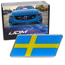 Swedish Gold Nordic Cross Grille or Trunk Emblem Badge For Volvo Saab Scania etc Badge price