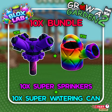 💸Grow a Garden 2 10X Super Sprinkler + 10X Super Watering Can FAST DELIVERY 🚚 Water price