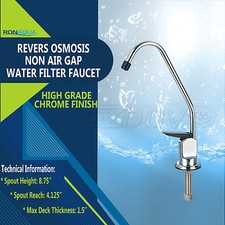 RO Reverse Osmosis Kitchen Sink Water Filter Faucet Fit Most RO Units SHIPS FREE Water price