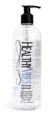Water Based Personal Lubricant 16 oz by Healthy Vibes Intimate Lube for Couples Water price