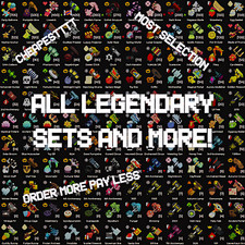 🔨 Flee The Facility 💎- All Legendary Sets - (FTF) - CHEAPEST! Water price