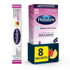Pedialyte Electrolyte Powder, Hydration Drink for Kids & Adults, 8 Count Lemonade and Fruit Juice price