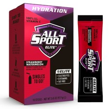 ALL SPORT ELITE - Electrolyte Hydration Performance - 1 Ounce (Pack of 10) Lemonade and Fruit Juice price