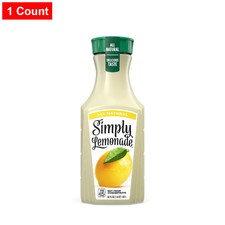 Simply Lemonade All Natural, 52 Fl Oz Bottle - 1 Count Lemonade and Fruit Juice price