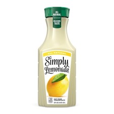 Simply Lemonade All Natural, 52 Fl Oz Bottle Lemonade and Fruit Juice price
