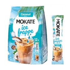 Mokate Ice Frappe coffee COCONUT flavor - ON THE GO 12pc.-FREE SHIPPING Iced Coffees price