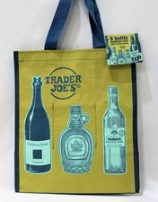 Trader Joe's Bag 6 Bottle Beverage Tote Simpler Times New 🔥🍾 Traditional Beverages price