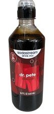 Sodastream Dr Pete Drink Mix 14.9 oz Soda Stream Traditional Beverages price