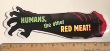 Humans The Other Red Meat Decal Vinyl Bumper Sticker Zombie Walking Dead 10" Red Meat price