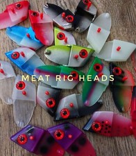 Brand new Meat Rig Heads - Various Colors $1.00 each! Red Meat price