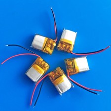 5 pcs 3.7V 50mAh Lipo Rechargeable Battery 501015 For Earphone Camera Video Pen Video Camera Batteries price