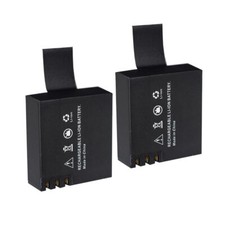 2Pcs Battery 3.7V 900mAh Li-ion for SJCAM SJ4000 SJ5000 SJ6000 M10 Action Camera Video Camera Batteries price