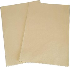 Sunshine Polishing Cloths, 2 Pack, for Silver, Gold, Brass and Copper Jewelry Polishers and Cleaners price