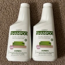 Kirby Carpet Shampoo 12oz Lavender Scent Dry Foam Kirby Guard Lot of 2 New 12oz Carpet Shampoo price