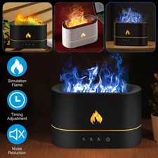 3D Flame Mist Home Decor Air Humidifier Essential Oil Aroma Diffuser USB 250ml Room Fragrance price