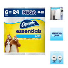 Ultra Soft Toilet Paper 6 Mega Rolls 330 Sheets Bath Tissue Long Lasting 6 Pack Paper Towels price
