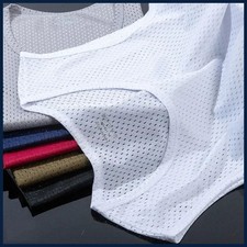 Men's Ice Silk Mesh Tank Tops Gym Stringer Transparent Bodybuilding Men's Tank Tops / Undershirts price