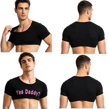 Mens Undershirt Support Tank Pullover Tops Yoga Vest Cosplay T-Shirts Workout Men's Tank Tops / Undershirts price