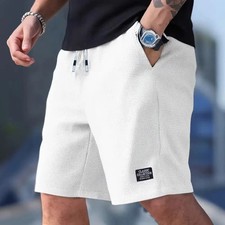 2026 New Men's Shorts Casual Pants Beach Fitness Gym Sports Stylish Fabric Gift Men's Shorts price