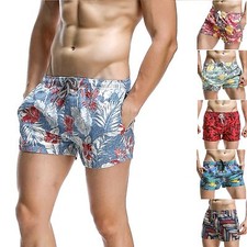 SEOBEAN New Men's swimwear shorts casual summer beach pants Small boxer shorts Men's Shorts price