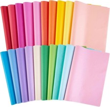 Tissue Paper Bulk, 330 Sheets Gift Wrapping Paper Craft Tissue Paper 20 Color... Paper Tissue price