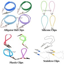 Dental Bib Clips Flexible Autoclavable Silicone Chain Patient Napkin Holder Clip Napkin price
