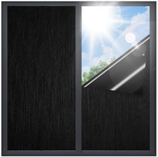 Blackout Privacy Window Film 100% Light Blocking Frosted Static Cling Cover Cling Film price