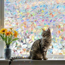 Stained Glass Window Clings Decorative Suncatcher Window Film Stickers Cling Film price