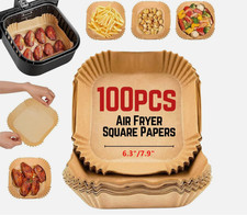 100pcs Non-Stick Air Fryer Disposable Non-stick Baking Parchment Paper Liners Baking Paper price