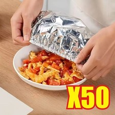 50PCS Reusable Aluminum Foil Food Covers Heat Insulation Bowl Pot Lids Aluminum Foil price