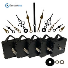 Quartz Clock Mechanism Battery Powered With Metal Hands Replacement Movement Battery price