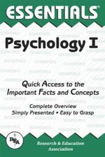 Psychology I Essentials (Essentials Study Guides) - Paperback - VERY GOOD Psychology Study Guides price