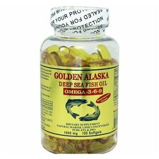 Gold Vitamin Golden Alaska Deep Sea Fish Oil Omega 3-6-9 1000 mg 100 SG Fish Oil / Omega 3 - 6 - 9 price