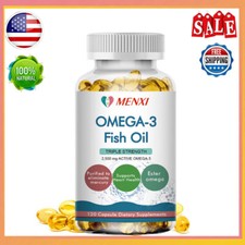 Omega 3 Fish Oil Capsules Triple Strength Joint Support 2500 mg EPA & DHA 120PC Fish Oil / Omega 3 - 6 - 9 price