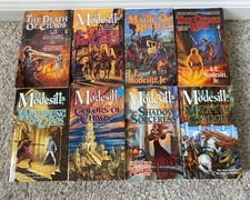Lot Of 8 Vtg L.E. Modesitt Jr Paperbacks Science Fiction and Fantasy Tor 80s 90s Science Fiction & Fantasy price