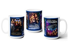 Star Trek Voyager TV Series (1995) 15oz Mug Science Fiction Fantasy Janeway Science Fiction & Fantasy price